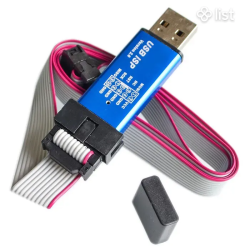 USBASP USBISP ISP Programmer Downloader for Arduino 51 ATMEL AVR Support 64 Bit Win7 & 32Bit Win98 WinMe Win2000 WinXP Win Vista