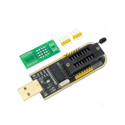 USB Programmer CH341A USB Programmer Set for Flashing with SOIC8 Test Clip and SOP8 SOIC8 to DIP8 Adapter Socket Convert