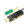 USB Programmer CH341A USB Programmer Set for Flashing with SOIC8 Test Clip and SOP8 SOIC8 to DIP8 Adapter Socket Convert